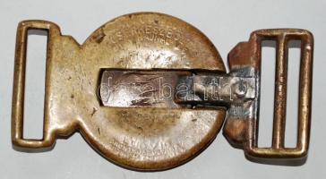 "Légy Résen" feliratú cserkész övcsat, készítő: Ludvig