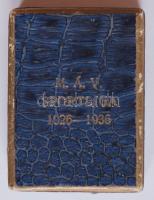 Berán Lajos (1882-1943) 1936. "Magyar királyi Államvasutak Sportegyesületeinek Ligája" Br ...