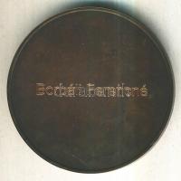 DN "Gábor Dénes Főiskola Kiváló Hallgatója" Br plakett (50mm) kék bársony tokban T:1-