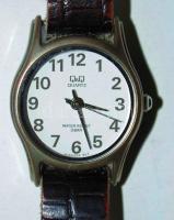 Q&Q Quartz női elemes karóra rozsdamentes acél szíjjal, órással bevizsgálva, új elemmel / 
Femal...