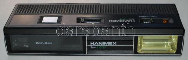 Hanimex Tel 110 TF 25mm/43mm fényképezőgép beépített vakuval /  Photo camera