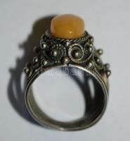 Borostyánköves gyűrű / ring with ivy