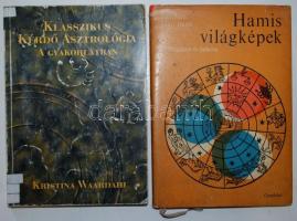 Négy darab könyv: Kínai horoszkóp, Csillagjóslás, Asztrológia a gyakorlatban, Hamis világképek