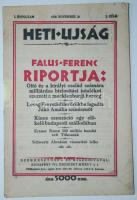 1926 Heti újság, bulvárlap sok érdekes írással, ragasztott