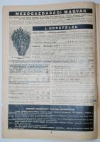 1942 két darab mezőgazdasági árukról szóló árjegyzék