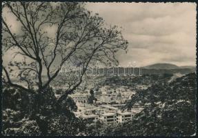 16 db modern, külföldi városképes lap, néhányuk alkalmi bélyegzéssel