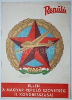 1951 Repülés, Magyar Repülés Szövetség lapja. Sok fotóval