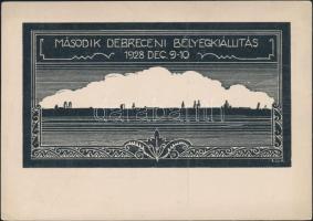 5 db bélyegkiállítás, Bélyegmúzeum témájú lap 1928-1950