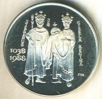 Fritz Mihály (1947-) / Szabó Géza (1939-) 1988. "Veszprém Megye / I. Szent István és Gizella ki...