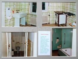 Kádár-villa belülről, amatőr fotók 4 db