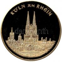 NSZK DN. "Kolonia Agrippina - Köln" Au emlékérem (10g/0.986) T:PP
GFR ND. "Colonia Ag...