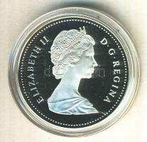 Kanada 1989. 1$ Ag "Mackenzie folyó" T:PP Tanúsítvánnyal! Eredeti díszdobozban!
Canada 198...