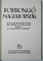 Garami Ernő: Forrongó Magyarország. Emlékezések és tanulságok. A címlapokat és az ajánlást Bíró Mihá...