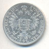Ausztria 1877 1Fl Ag "Ferenc József" T:2-
Austria 1877 1 Florin Ag "Franz Joseph&quot...