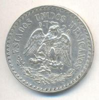 Mexikó 1934. 1P Ag T:1-
Mexico 1934. 1 Peso Ag C:AU