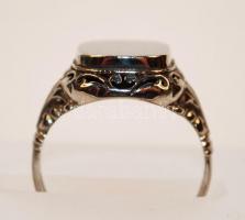 Ezüst pecsétgyűrű, jelzett, s:3 gr