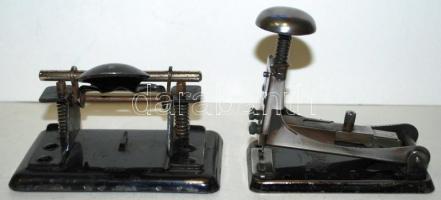 Fűző és egy lyukasztó gép