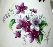 Vegyes porcelán tétel összesen 4 db és egy kő mini váza