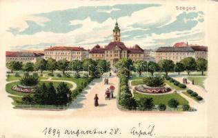 1899 Szeged litho s: Geiger R.