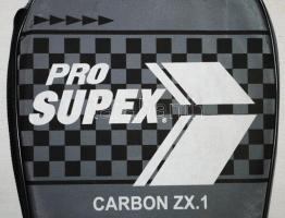 Pro Supex Carbon ZX.1 teniszütő tokkal, új állapotú / 
Tennis racket with case, new