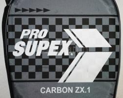 2db Pro Supex Carbon ZX.1 teniszütő tokkal, új állapotú / 
Tennis racket with case, new