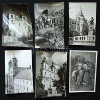 70 db fotó várakról, templomokról, városokról stb