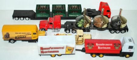 12db kamionmodell /  Model trucks, used