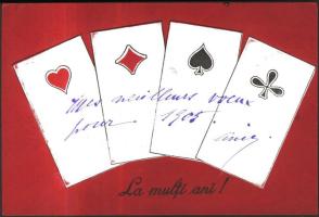 Playing card suits Emb.