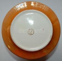 2db jelzett mázas kerámia váza / 
A pair of ceramic vases, 20x20cm