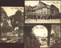 Brassó - 7 db régi városképes lap