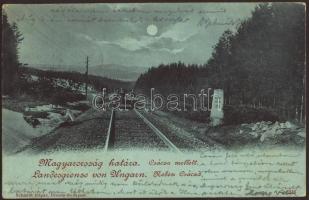 Hungarian border near Csaca, railroad