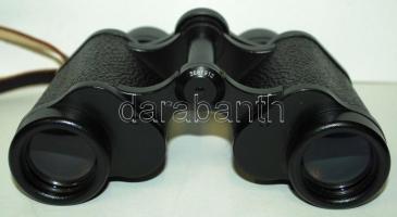Carl Zeiss Jena 8x30-as távcső szíjjal, bőrtokban / 
Binoculars in leather case