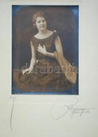 Két nagyméretű jelzett (Mai és Tsa 896) és (Rozgonyi 34) fotó, egyik foltos