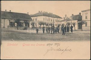 1899 Orsova school, shop