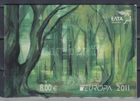 Europa CEPT Forest stamp-booklet, Europa CEPT Erdők bélyegfüzet