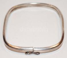 Ezüst (Ag) karperec / 
Silver bangle, d: 6cm, 6,38gr