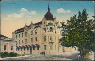 Nagyvárad Attorneys chamber, advertisment on backside, music shop of Wágner (EK)