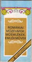 Romániai múzeumok, műemlékek, emlékművek tájékoztató füzete sok képpel, magyar nyelven