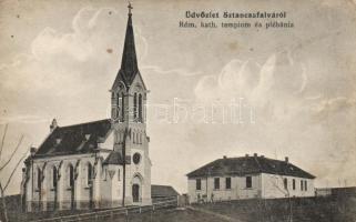 Sztancsafalva Catholic church and parish (fa)