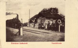 Szákul railway station