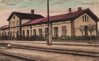 Valkány railway station (Rb)