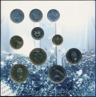 1996. 10f-100Ft 10klf db "50 éves a forint" dísztokos szettben T:BU Csak 7000db!