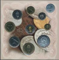 1998. 50f-200Ft 10klf db, benne 2klf 100Ft és 200Ft Ag "Deák" + 1db 100Ft "1848-49-es...