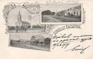 1899 Facset, Facsád