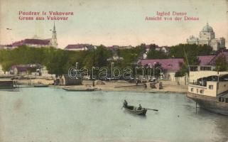 Vukovar with synagogue