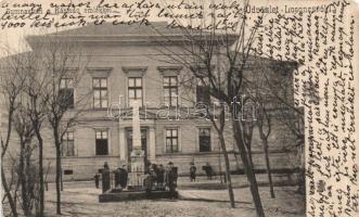 Losonc grammar school, Kármán memorial (EK)