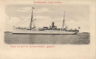 Mail steamer SS Bayern, Norddeutscher Lloyd