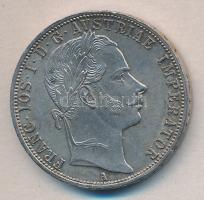 Ausztria 1861A 1Fl Ag "Ferenc József" T:1- apró ph.
Austria 1861A 1 Florin Ag "Franz ...