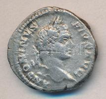 Roman Empire / Caracalla 207. Denarius Ag "ANTONINVS PIVS AVG / PONTIF TR P X COS II" ("IF" character error!) (3.52g) C:VF RIC 92.