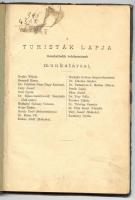 1901 Turisták Lapja. Folyóirat a turistaság és honismeret terjesztésére. XIII. évfolyam félvászon kötésben, benne Tátrai és Erdélyi cikkekkel, illusztrációkkal